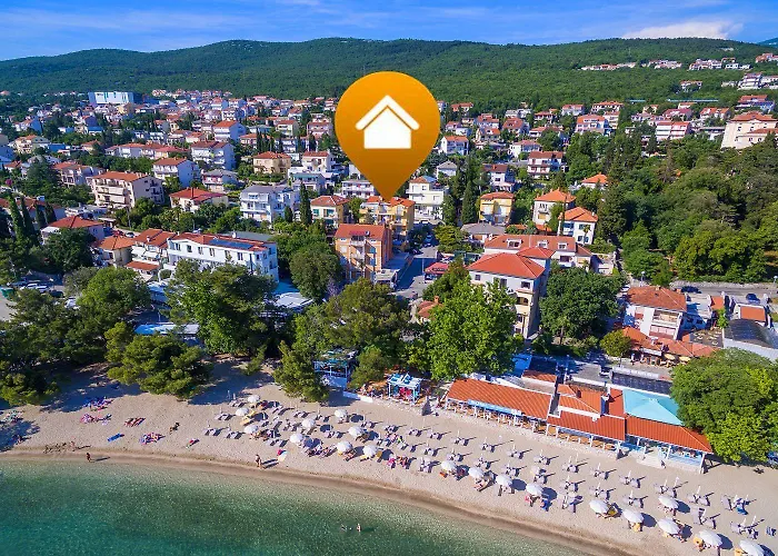 Romantisches Studio-apartment Nur Sagenhafte 50 Meter Vom Sandstrand Entfernt Цриквеница
